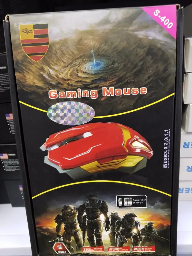 Ενσύρματο ποντίκι - Gaming - S-400 - Weibo 2