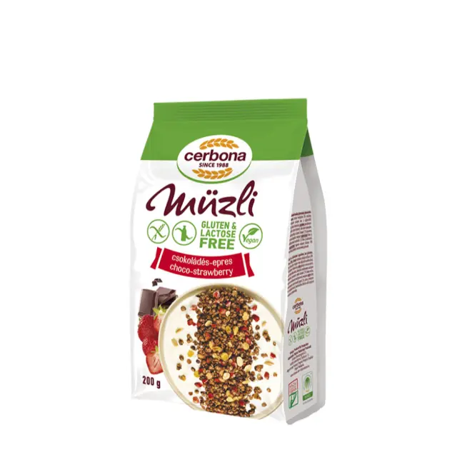 Cerbona Gluten Free Chocolate Strawberry Muesli