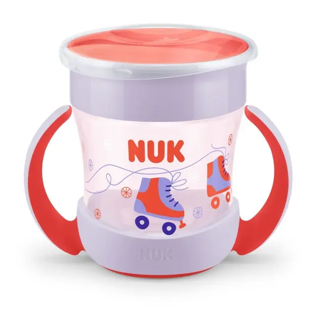NUK Magic Cup Εκπαιδευτικό Ποτήρι 360° Ποτήρι με εύκολη ροή που δεν τρέχει 230ml 8m+ 10751278 2