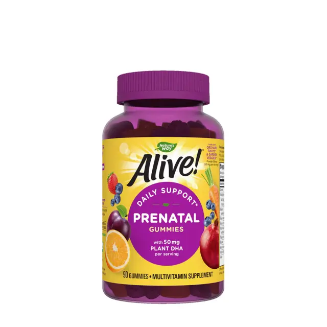 Nature's Way Alive!® Daily Support Prenatal Gummy Multivitamin