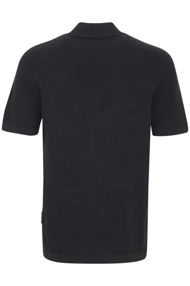 Casual Friday Ανδρικό Πλεκτό Polo Shirt με Φερμουάρ 20505092 – Dark Navy - M 2