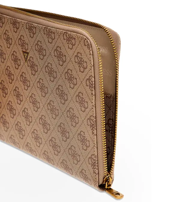 Τσαντάκι Χειρός GUESS Milano Clutch PMBALOP5235 Μπεζ 2