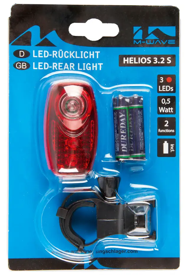 ΦΑΝΑΡΙ ΟΠΙΣΘΙΟ M-WAVE HELIOS 3.2 S 221041 3