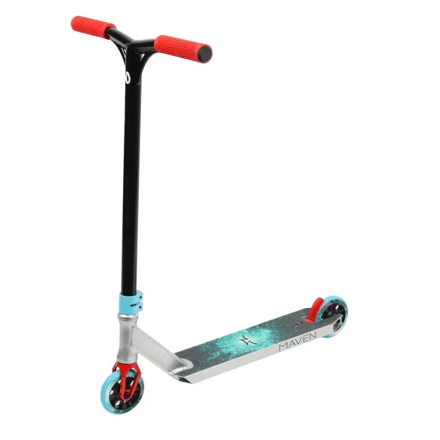 AO SCOOTERS Maven 2022 Pro Scooter Silver/Teal