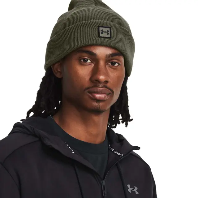 Under Armour Adult Halftime Cuff Beanie Λαδί 1373155-390 (Under Armour) - One Size 3