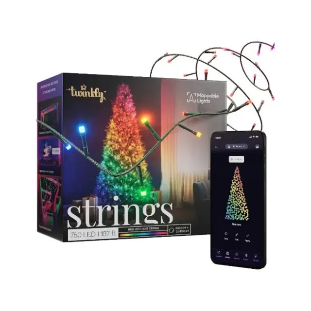 Twinkly Strings 750 RGB LED 60m IP44 (TWS750STP-BEU)