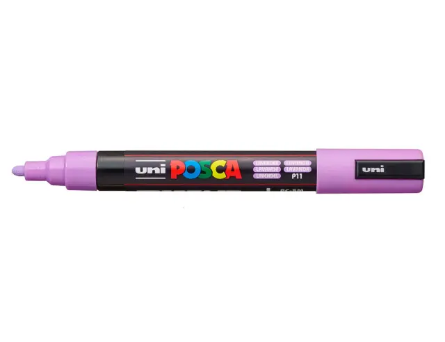 Μαρκαδόροι Σχεδίου Uni Posca PC-5M Soft Medium με πάχος μύτης 1.8-2.5mm - 4 τεμάχιαPC-5M 4P SET SOFT COLOR 2