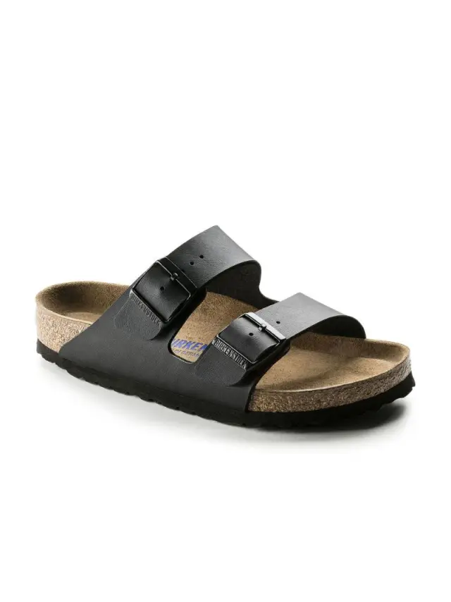 Birkenstock Πέδιλα Ανδρικό Birko-Flor(ανθεκτικό υλικό της Birkenstock-επιτρέπει την επαφή με το νερό) Μαύρο BIR/ARIZONA SOFT 551253 BLACK 2