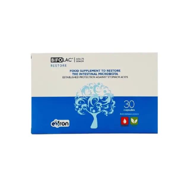 Bifolac Restore Probiotics Συμπλήρωμα Διατροφής για Αποκατάσταση της Εντερικής Χλωρίδας 30caps