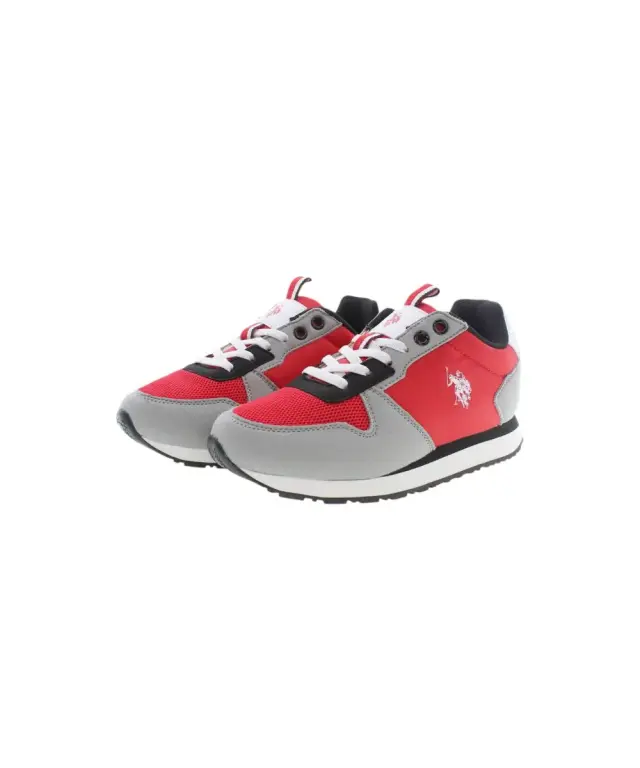 U.S. Polo Assn. - Παιδικά Sneakers NOBIK008K3TH1-RED-L Κόκκινο 3