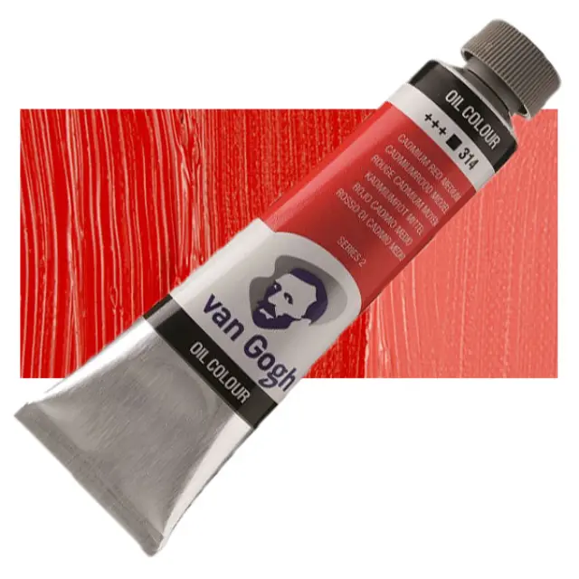 Λάδι Talens Van Gogh - 314 Cadmium Red Medium - 20ml