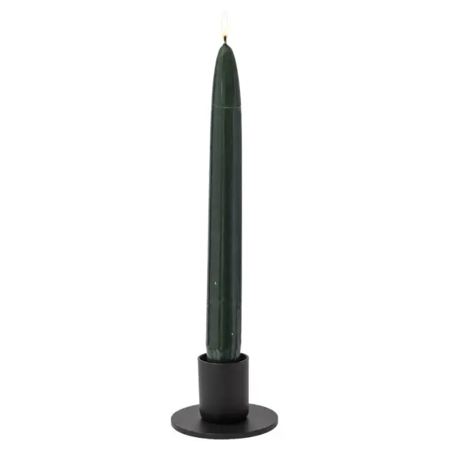 Κερί πράσινο σετ/12 βεν/κο λακ 20cm Iliadis 73628