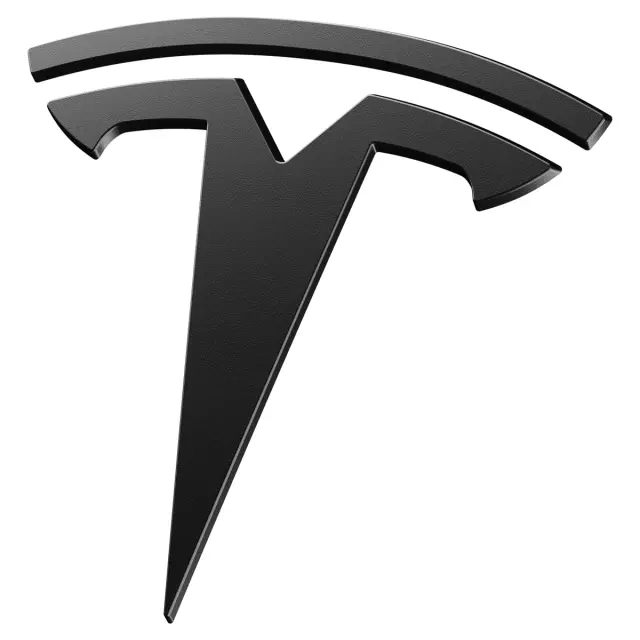 Spigen Tesla Front Emblem, black - Tesla Model Y(Juniper)