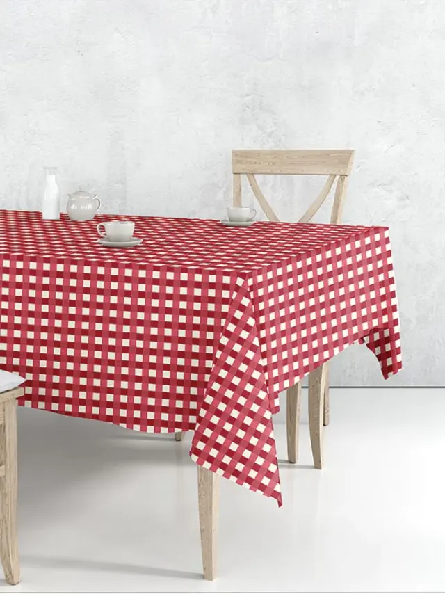 Τραπεζομάντηλο 2024 Red 140x140 Sunshine