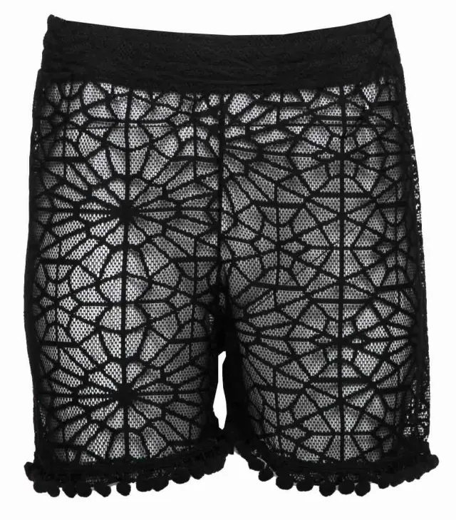S695 - Black - BEACH DRESS SHORTS MYSTIC WATERS 3