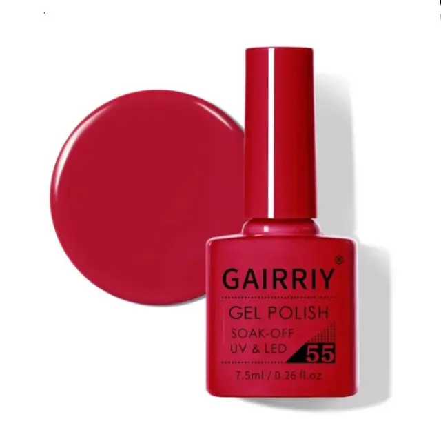 Ημιμόνιμο επαγγελματικό βερνίκι GAIRRIY 7.5ML - 0.26FL.OZ 55