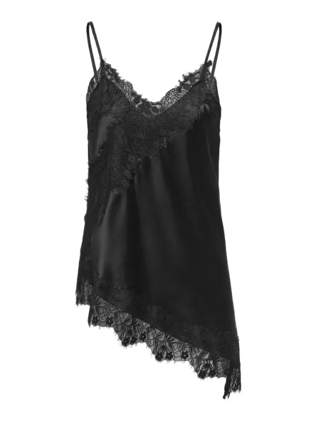 Only ONLINDONA γυναικείο ασύμμετρο σατέν lingerie τοπ 15380352-1