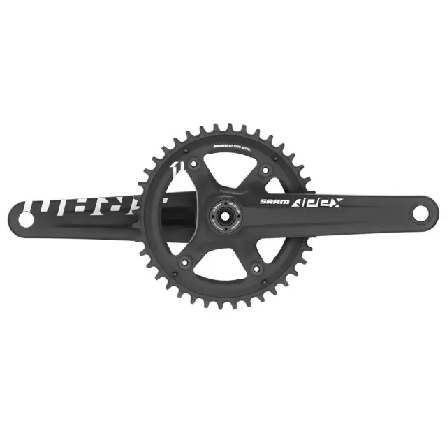 ΔΙΣΚΟΒΡΑΧΙΟΝΑΣ SRAM APEX 1 018 GXP 172.5mm 42T X-SYNC (ΧΩΡΙΣ ΜΕΣΑΙΑ ΤΡΙΒΗ) ΜΑΥΡΟ
