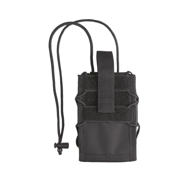 Mil-Tec Mobile Phone Bag Molle Black-Θήκη Κινητού Molle Μαύρη - 01-Black-Μαύρο