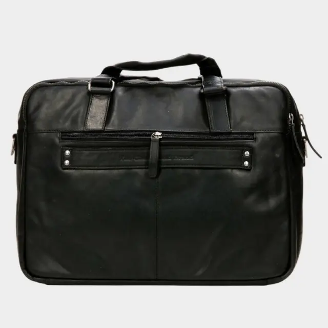 Δερματινος Χαρτοφύλακας Chesterfield C40.1034 00 Μαυρο - ONESIZE 3