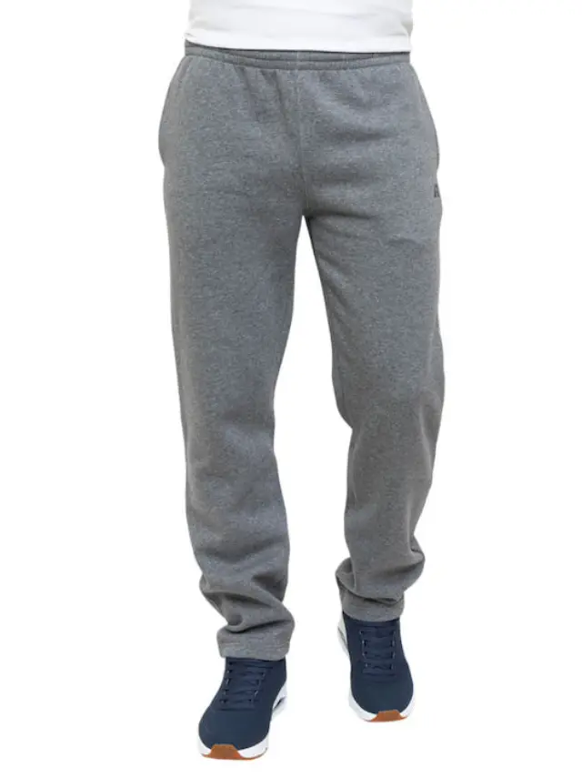 Russell Athletic Open Leg Pant Παντελόνι Φόρμας Collegiate Grey Marl 2