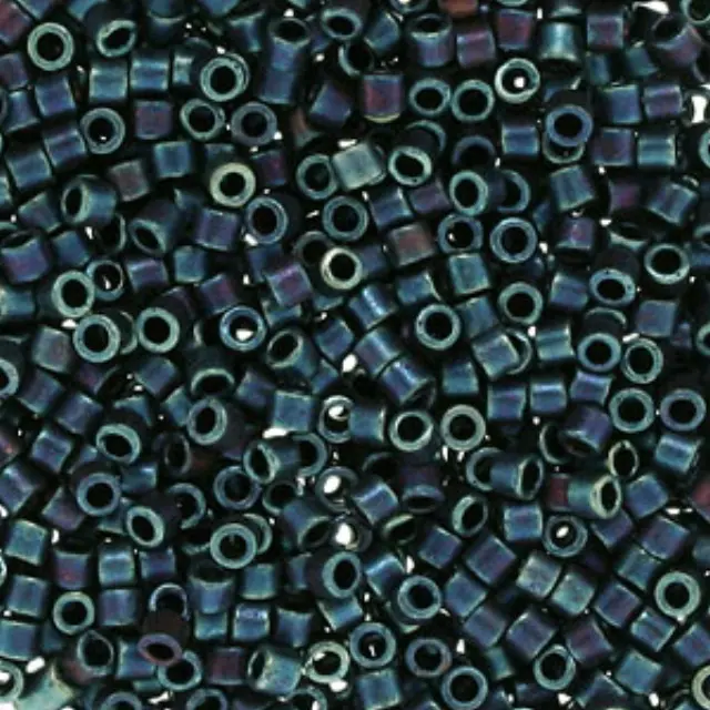 Χάντρα Miyuki Delica 10/0 - DBM0325 - Matte Metallic Blue Iris ~7gr