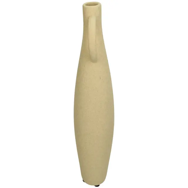 Βάζο Μπεζ Κεραμικό 8.5x6.5x25cm 2