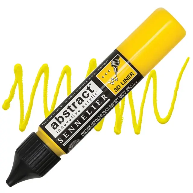 Ακρυλικό 3D Liner Sennelier Abstract 574 Primary Yellow - 27ml