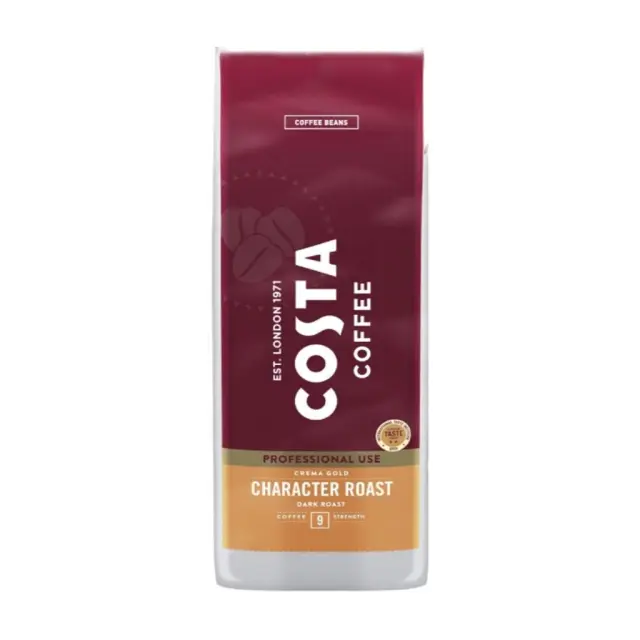 Costa Coffee Character Roast Crema Gold 1kg Σε Κόκκους