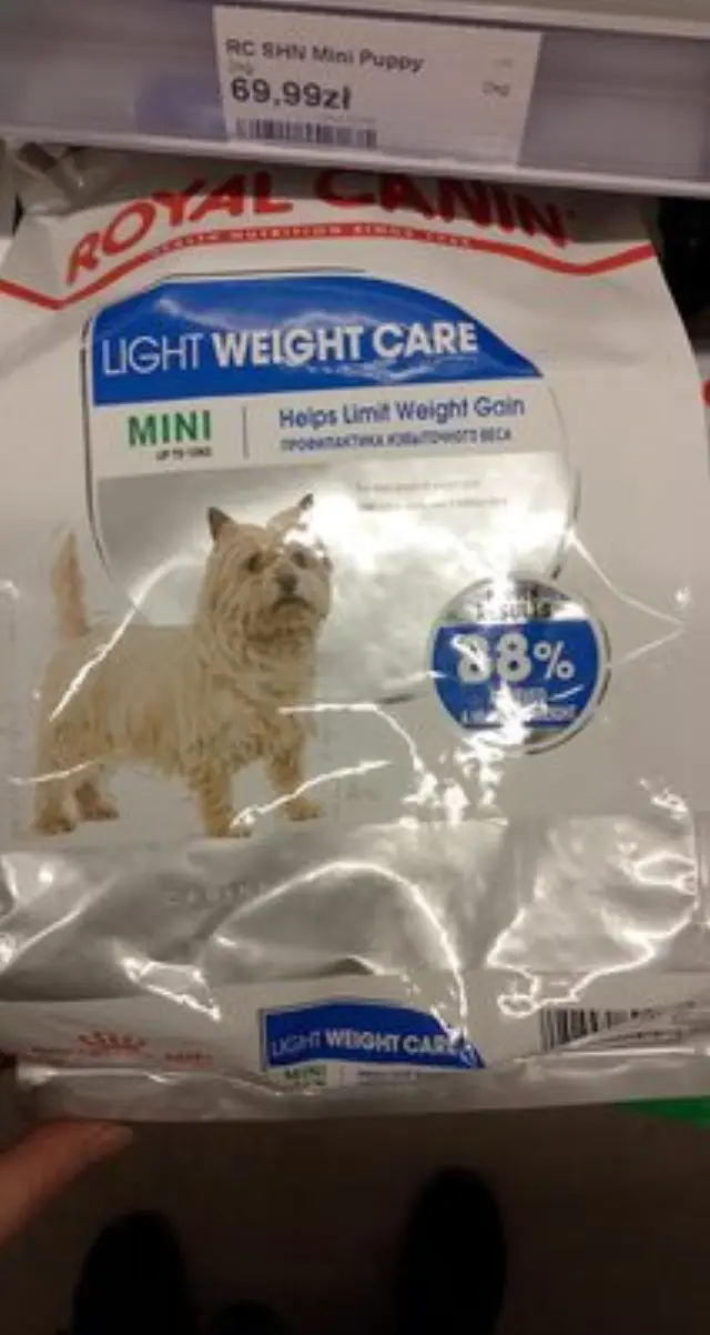 Royal Canin Mini Light Weight Care Ξηρά Τροφή Σκύλου με Πουλερικά 1kg