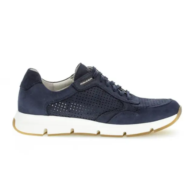 Pius Gabor Sneakers Ανδρικό δέρμα Nubuck Μπλέ PGA/102212 01-DENIM - 45