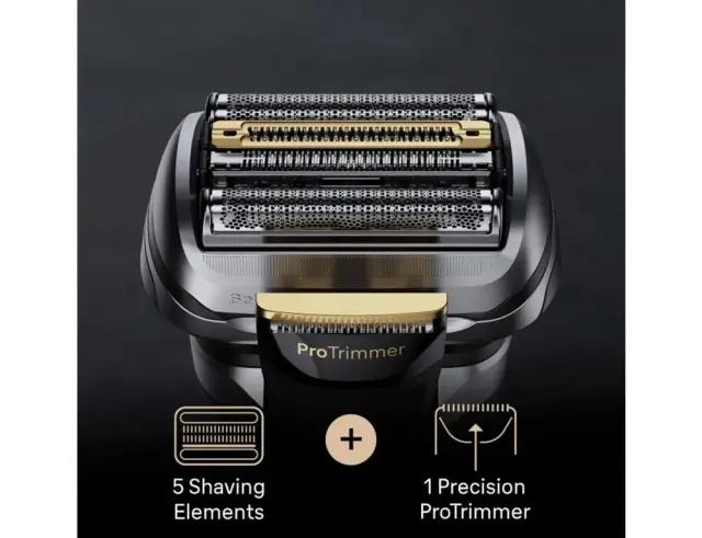 Επαναφορτιζόμενη Ξυριστική Μηχανή Βraun Series 9 Pro+ 9519S με 5 κεφαλές9519S 2