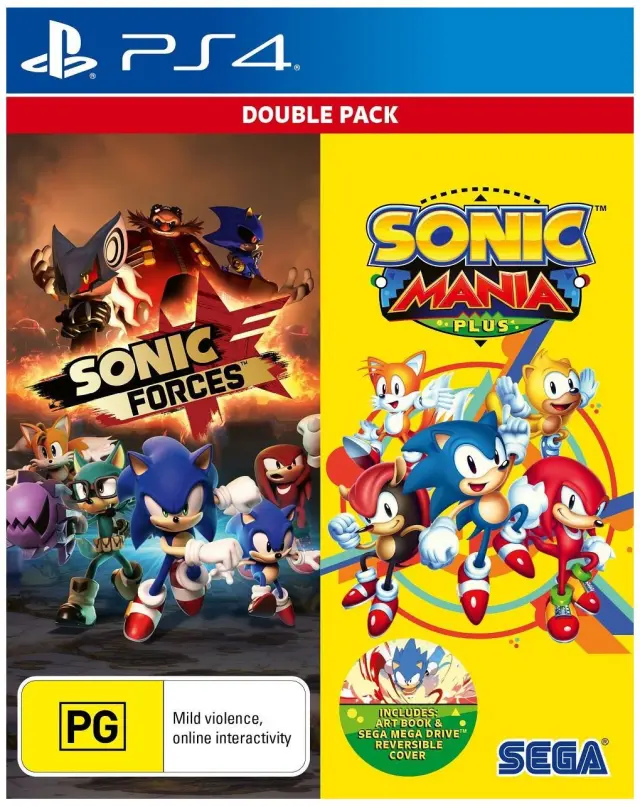 Sonic Mania Plus and Sonic Forces Double Pack - PlayStation 4
