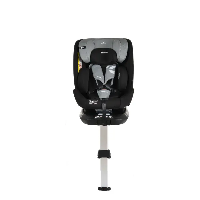 Cangaroo i-Protect Κάθισμα Αυτοκινήτου i-Size 40-150cm ISOFIX Steel Grey 2