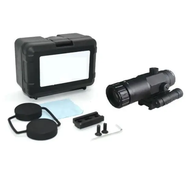Μεγεθυντικός Φακός red dot με ανάστροφη βάση 3x26mm BAK4 PRISM 50yds 20mm με βαλιτσάκι μεταφοράς M01-1