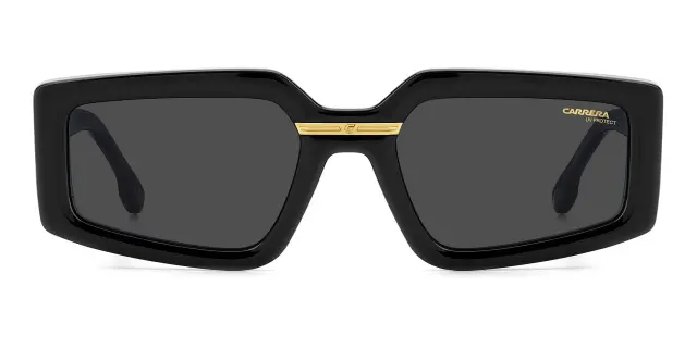 Carrera Unisex Γυαλιά Ηλίου με Μαύρο Κοκκάλινο Σκελετό και Μαύρο Φακό VICTORY C 12/S 2M2IR 3