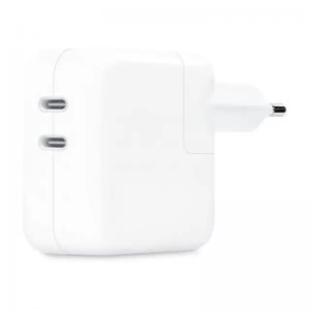 Φορτιστής Ταξιδίου με Διπλή Έξοδο USB C Apple MNWP3 35W N66338 2