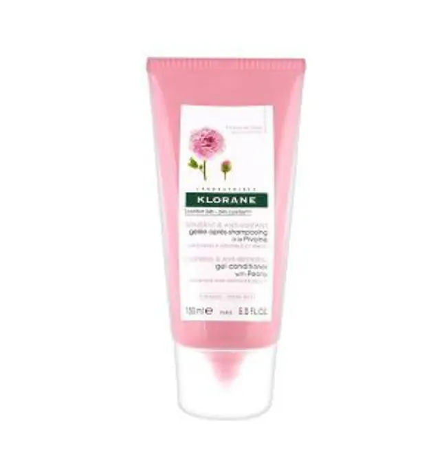 Klorane Soothing & Anti-Irritating Gel Conditioner Peony Καταπραϋντικό Τζέλ με Παιωνία για το Ερεθισμένο και Ευαίσθητο Τριχωτό της Κεφαλής, 150ml
