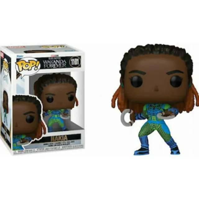 Funko Pop! Marvel: Black Panther Wakanda Forever – Nakia #1101 Bobble-Head Vinyl Figure