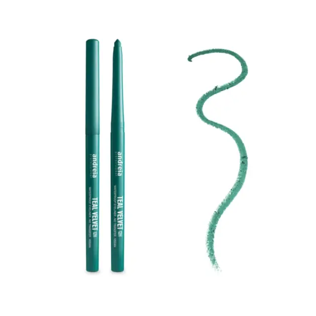 Andreia Velvet Waterproof Eyeliner 12hours Teal Velvet