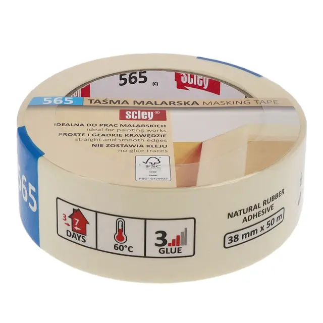 SCLEY 565 ΧΑΡΤΟΤΑΙΝΙΑ 38MM X 50M 2