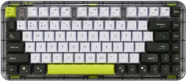 ASUS KD201 Jelly75 Volt Green Wireless Keyboard