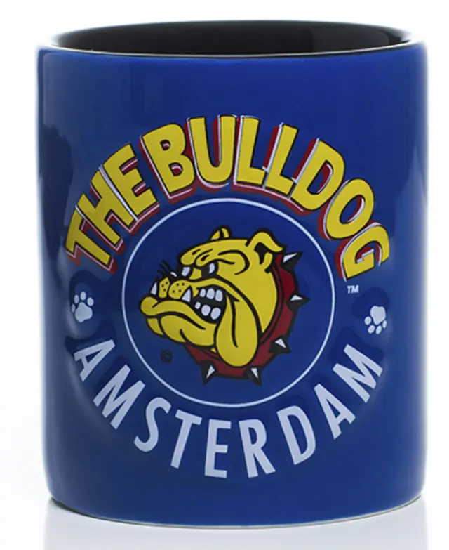 The Bulldog Amsterdam Coffee Mug Κεραμική Κούπα 3D - Μπλε 2