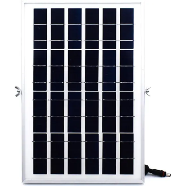 Στεγανός Ηλιακός Προβολέας LED 50W Ψυχρό Λευκό με Φωτοκύτταρο και Τηλεχειριστήριο IP67 CL-730S 3