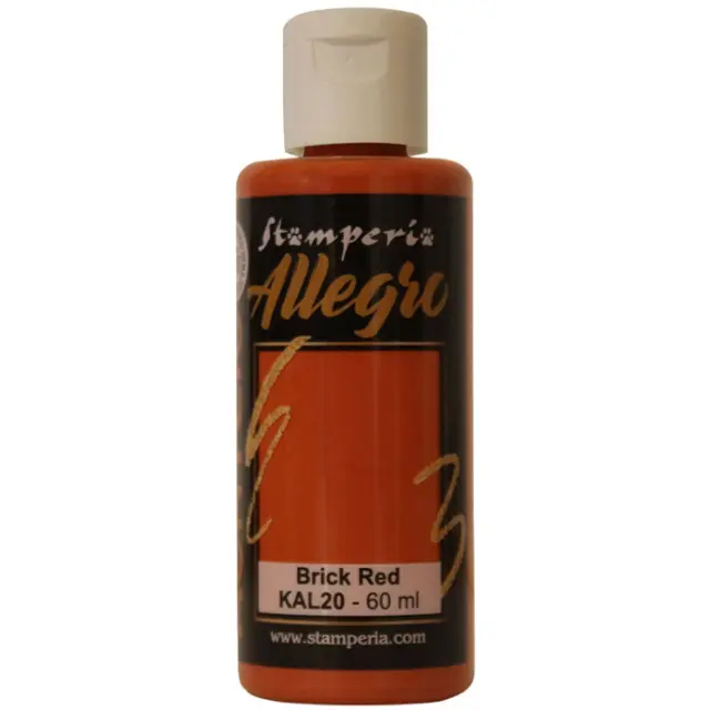 Χρώμα ακρυλικό Allegro 59ml, Brick Red