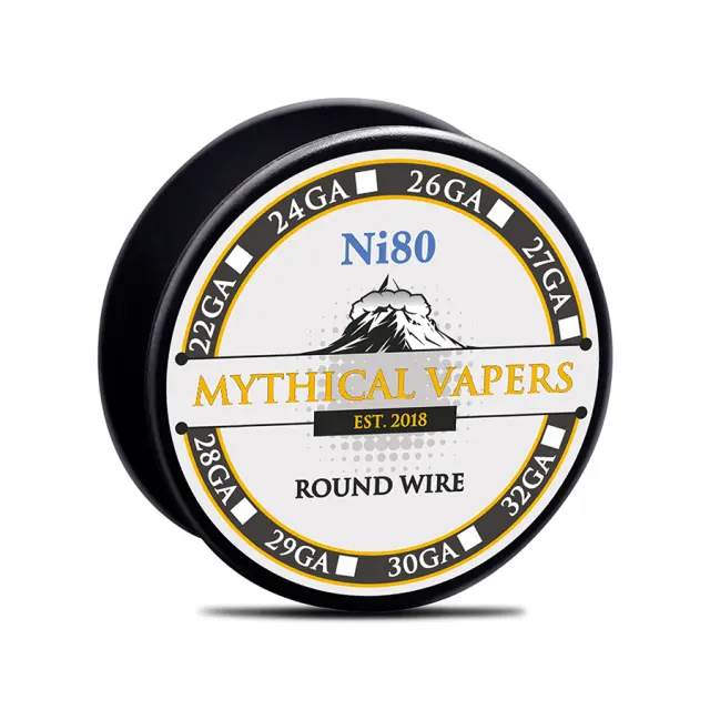 MTL Ni80 Round Wire 10m - Mythical Vapers 29GA (0.28 mm) 10m