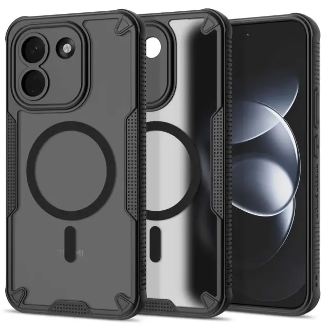 Tech-protect Rugged Shield Magsafe Xiaomi Redmi Note 17 Pro Max 5g Matte Black 3