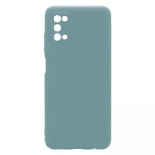 Θήκη Soft TPU inos Samsung Galaxy A03s S-Cover Πετρολ N56930 2