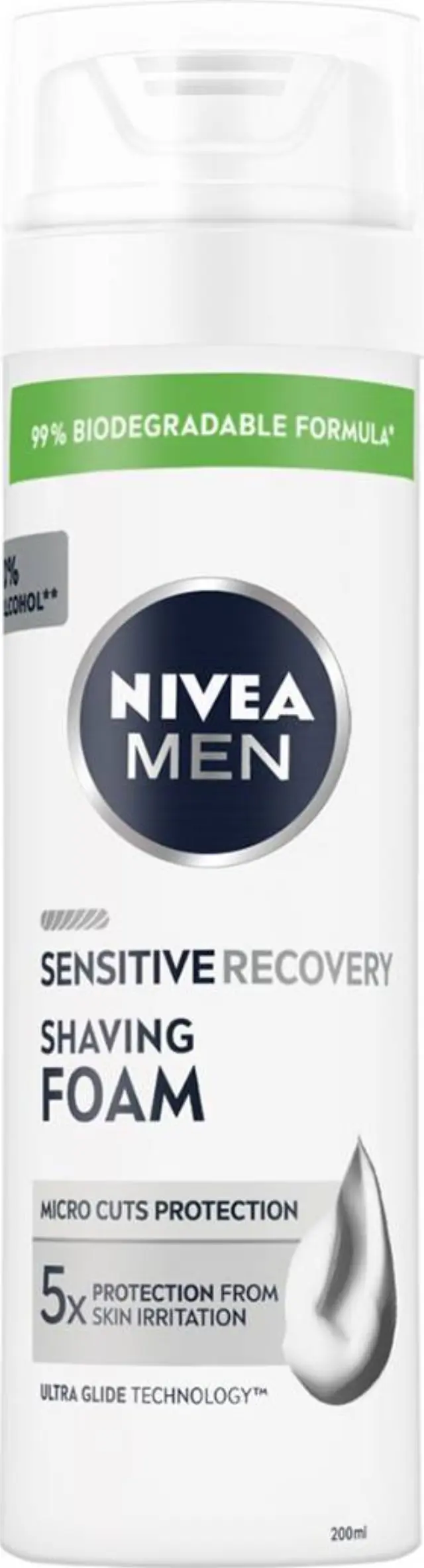 Nivea Men Sensitive Recovery Αφρός Ξυρίσματος 200ml
