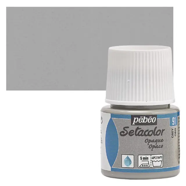 Pebeo Χρώμα Υφάσματος Setacolor Opaque - 91 Grey - 45ml